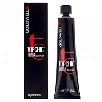 Стойкая профессиональная краска для волос - Goldwell Topchic Hair Color Coloration 4V (Цикламен)