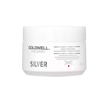 Маска для седых волос - Goldwell Dualsenses Silver 60sec Treatment